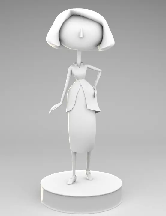 Professor character artwork for Tati Quoi